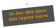 la der des ders  des lapins noirs
